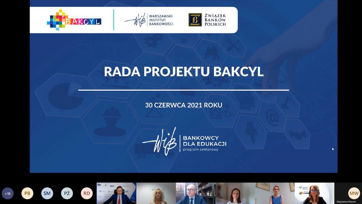 Posiedzenie Rady Projektu BAKCYL - 30 czerwca 2021 r.