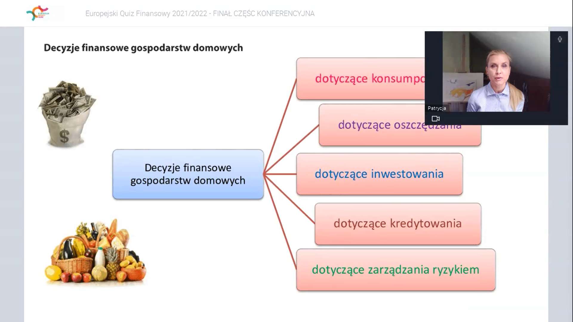 Europejski Quiz Finansowy - EQF - 2022 r. - Wykład: Ubezpieczenie - koszt czy inwestycja?