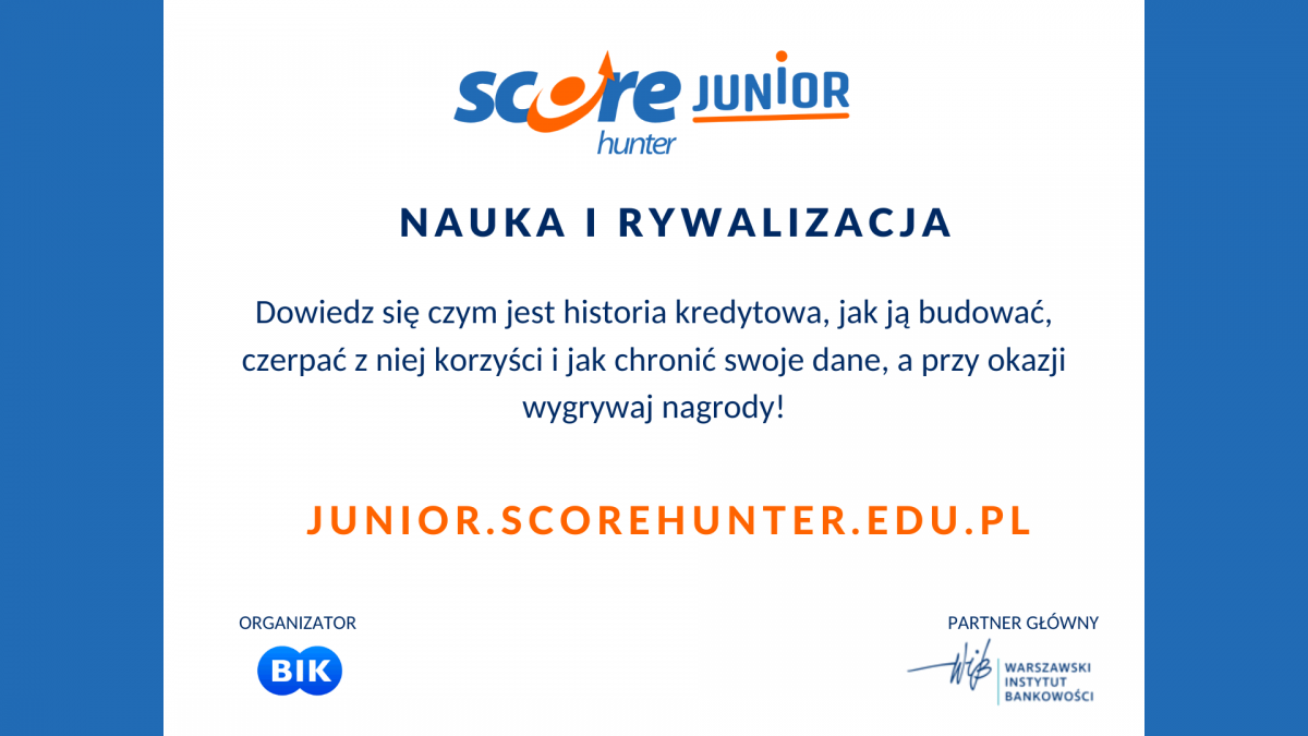 Score Hunter Junior - Nauka i rywalizacja