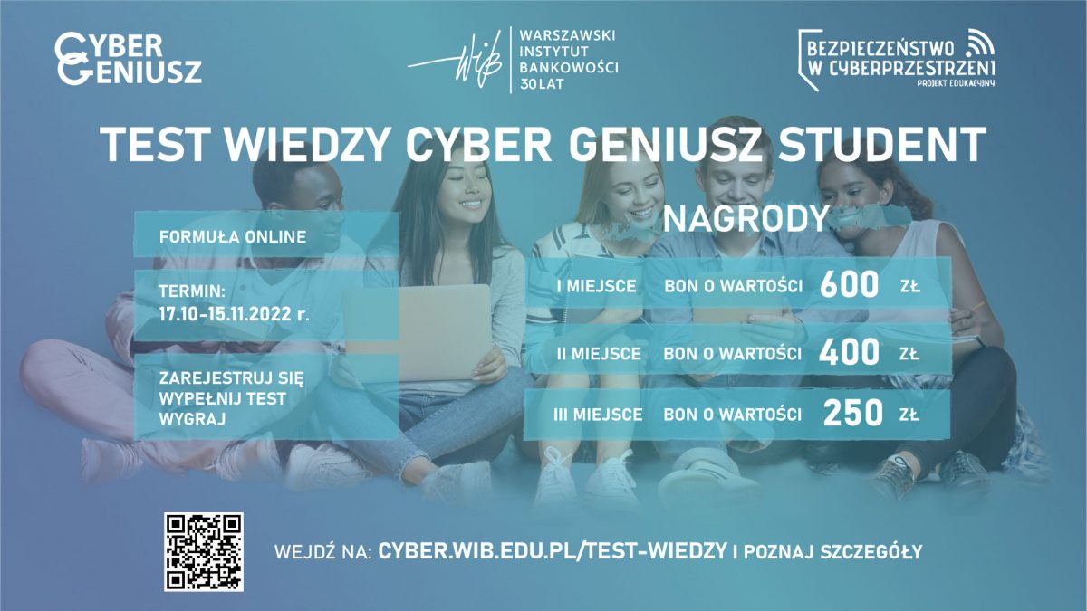 Już 17 października br. rusza Cyber Geniusz Student!