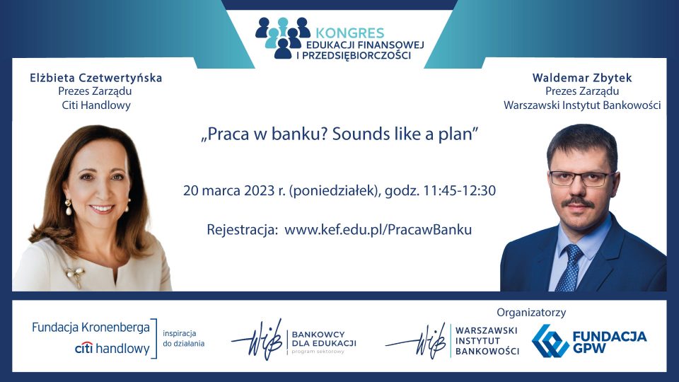 „Praca w banku? Sounds like a plan”