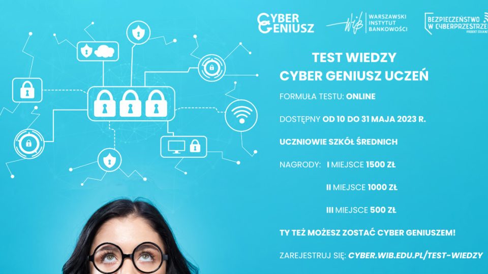 Rusza konkurs Cyber Geniusz Uczeń!