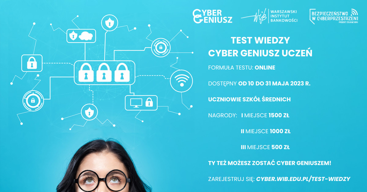 Rusza konkurs Cyber Geniusz Uczeń!