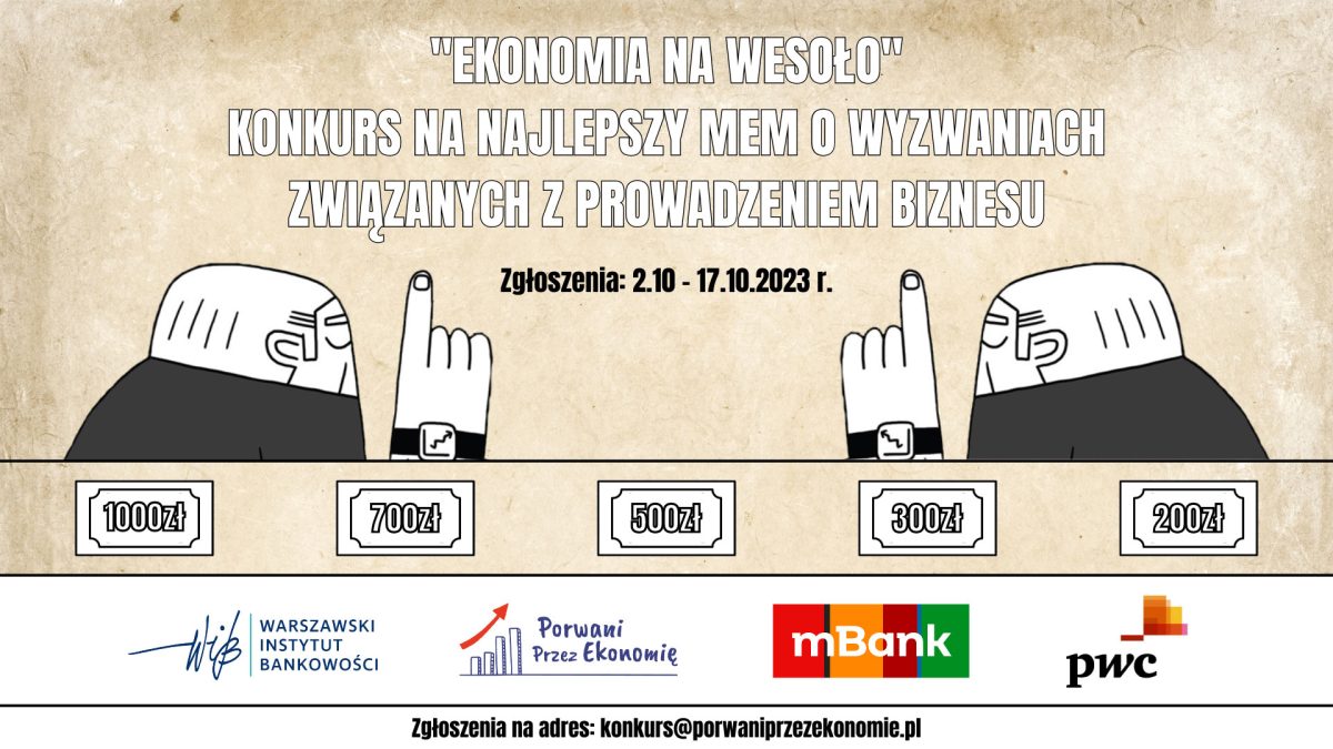 Konkurs edukacyjny „Ekonomia na wesoło”