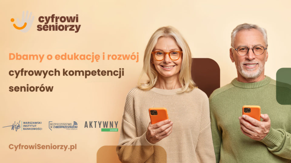 Warszawski Instytut Bankowości dołączył do Koalicji Cyfrowi Seniorzy