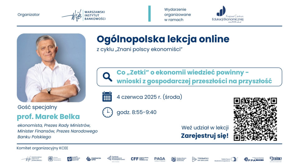 Wyjątkowa lekcja online z udziałem prof. Marka Belki