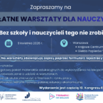 Warsztaty „Bez szkoły i nauczycieli tego nie zrobimy”