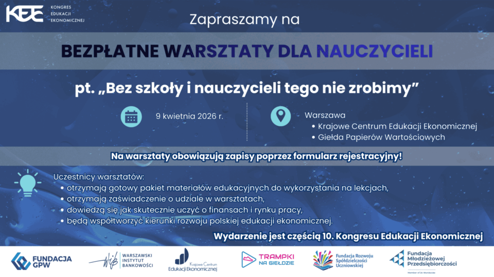 Warsztaty „Bez szkoły i nauczycieli tego nie zrobimy”